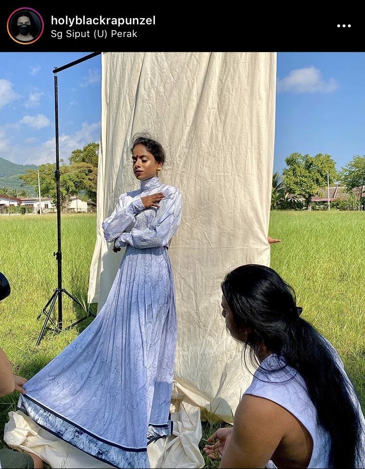 The shoot happened at Sugu Pavithra's home